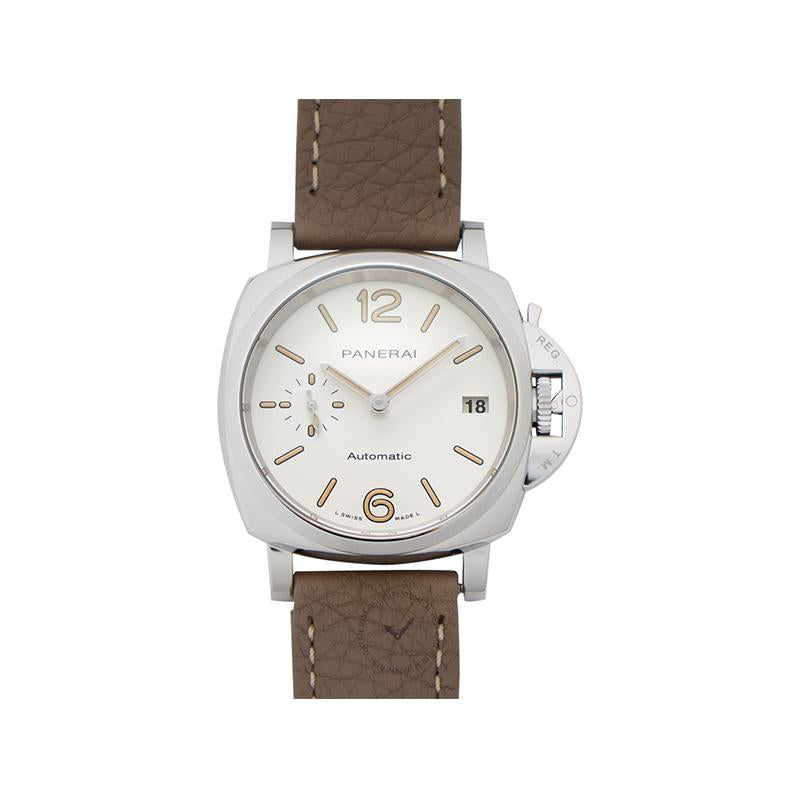 Panerai Luminor Due 38mm Automatic White Dial Men's Watch