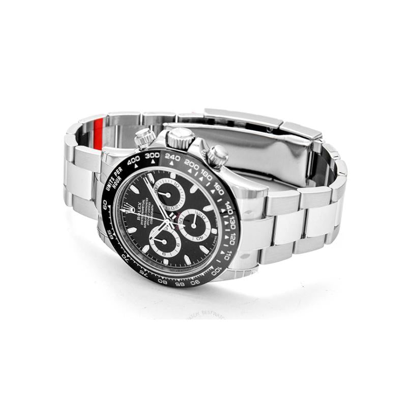 Rolex Cosmograph Daytona Steel Automatic Black Dial Oyster Bracelet Men's Watch