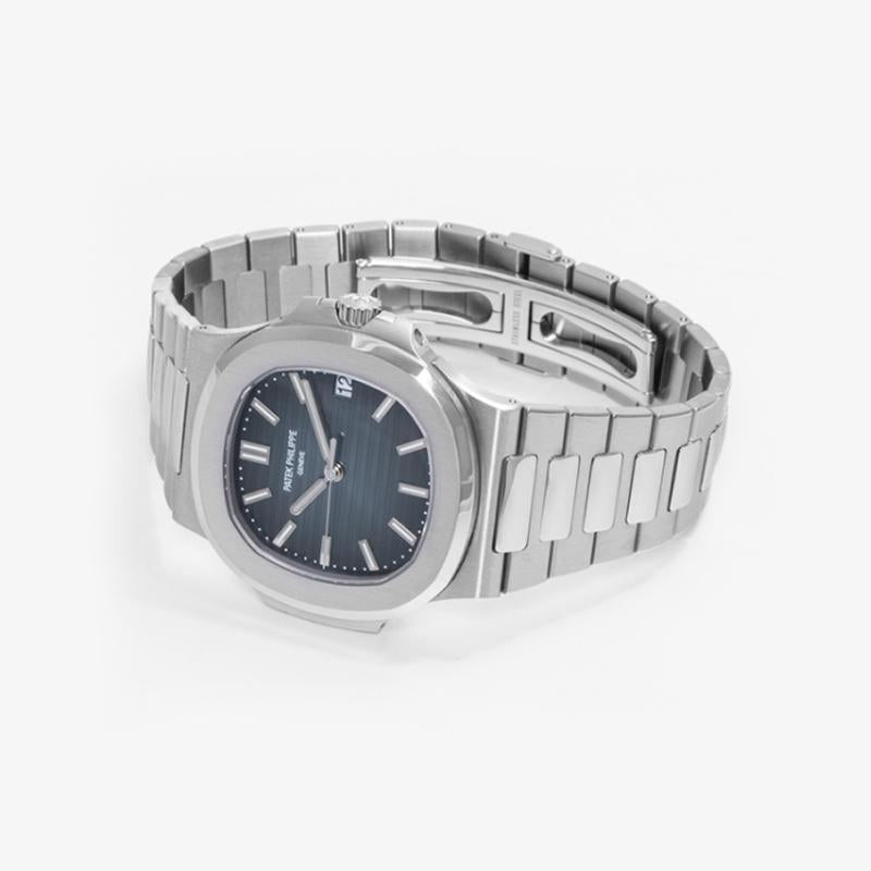 Patek Philippe Nautilus Blue Dial Men's Watch