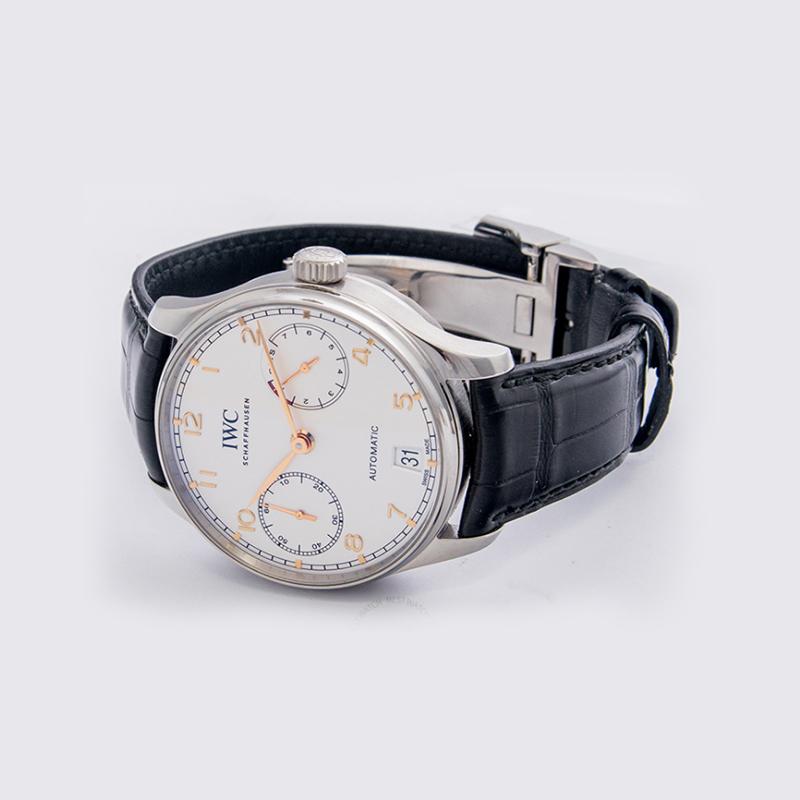 IWC Portugieser Automatic Silver Dial Men's Watch