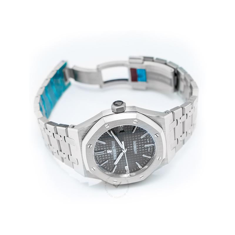 Audemars Piguet Royal Oak Automatic Grey Ruthenium Dial Ladies Watch