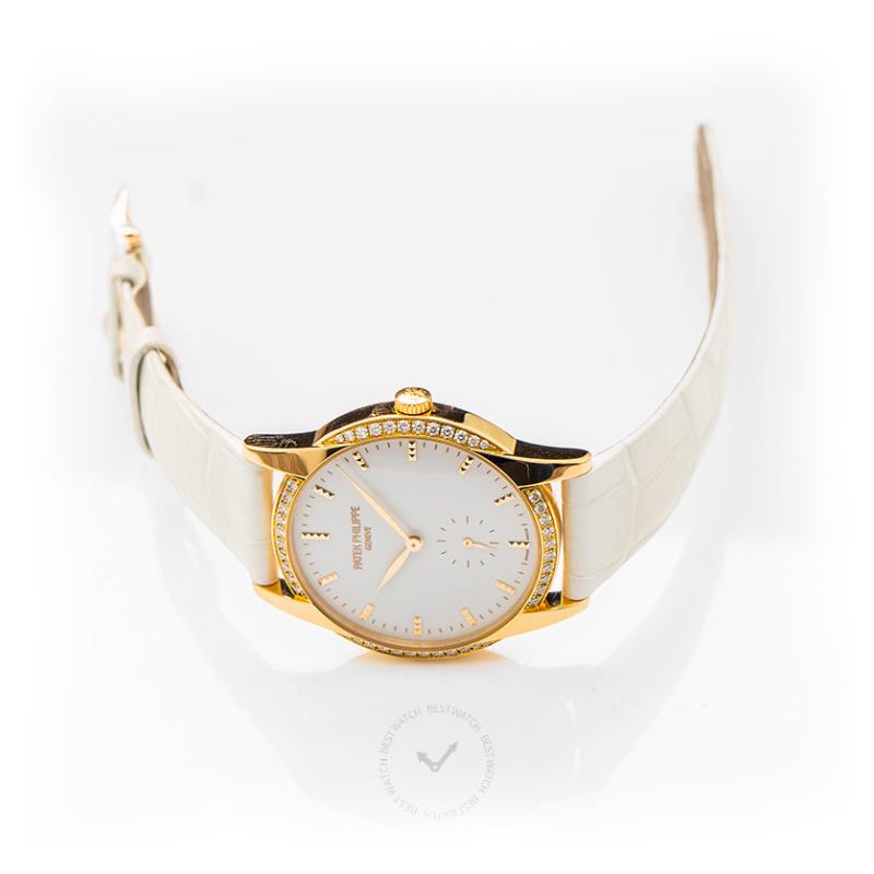 Patek Philippe Calatrava White Dial Ladies Watch