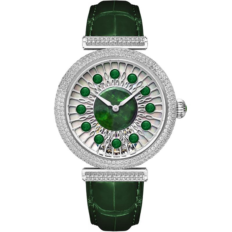 Memorigin Jadeite Peacock Tourbillon ST2019