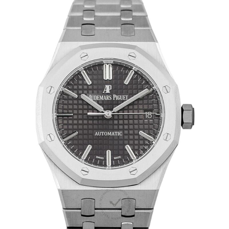 Audemars Piguet Royal Oak Automatic Grey Ruthenium Dial Ladies Watch