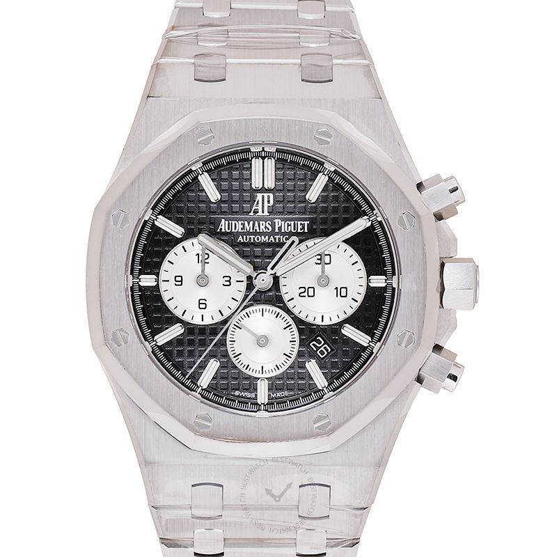 AUDEMARS PIGUET-Royal Oak Black Dial Men's Watch