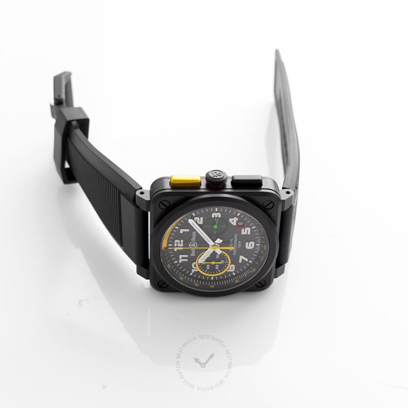 BELL & ROSS-Aviation Instruments Automatic Black Dial Men's Limited Edition Watch