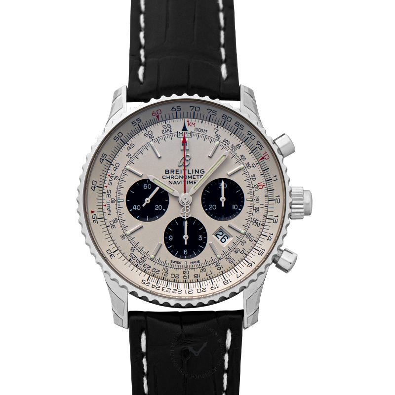 BREITLING-Navitimer B03 Chronograph Automatic Silver Dial Men's Watch