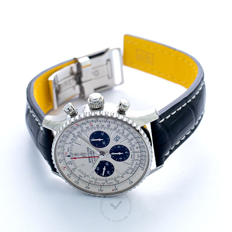 BREITLING-Navitimer B03 Chronograph Automatic Silver Dial Men's Watch