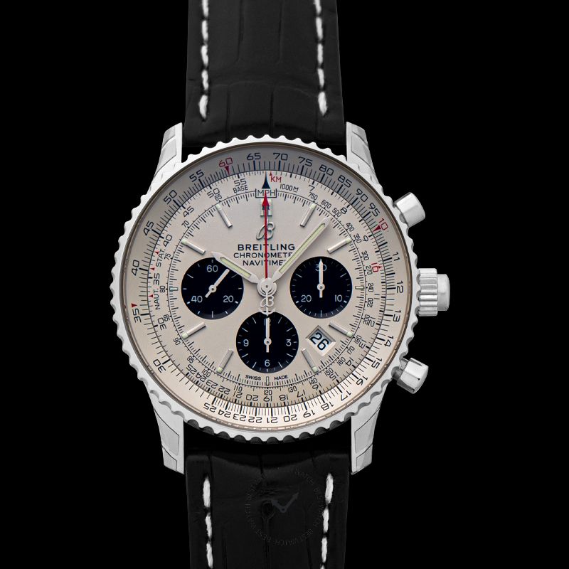 BREITLING-Navitimer B03 Chronograph Automatic Silver Dial Men's Watch