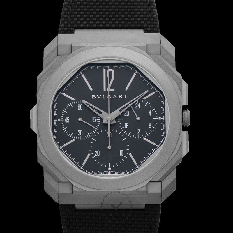 Bulgari Octo Finissimo Chrono GMT Watch 42mm