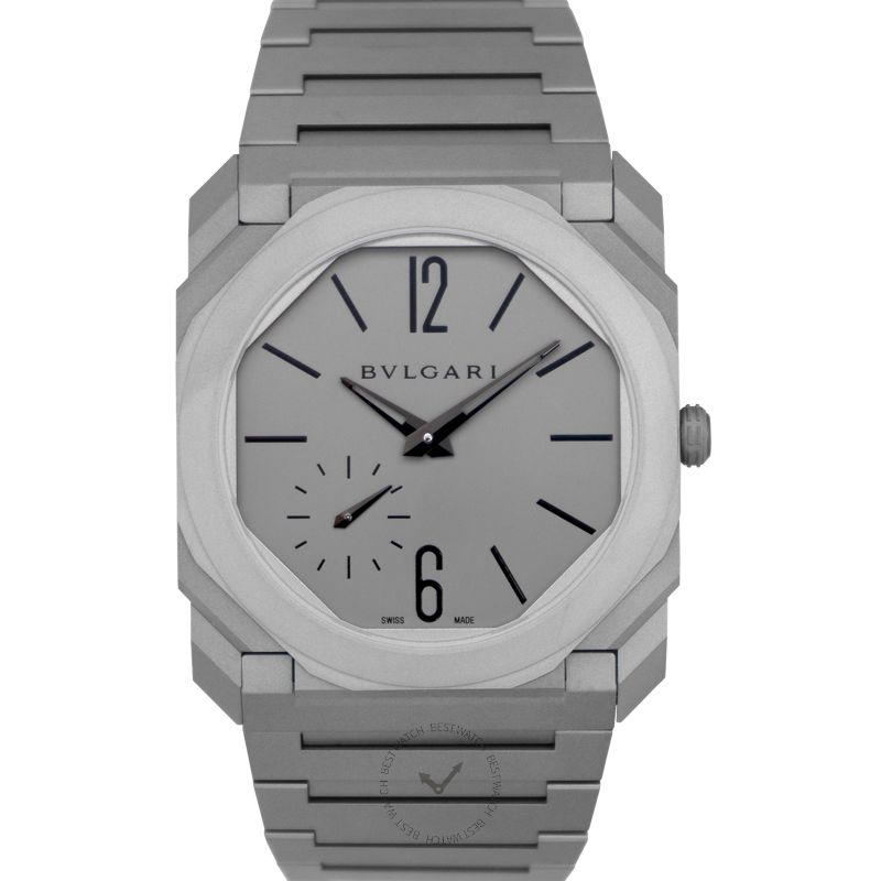 Octo Finissimo Automatic Grey Dial Men's Watch