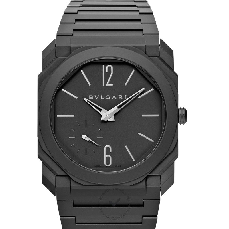 Octo Finissimo Automatic Black Dial Men's Watch