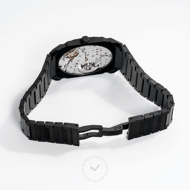 Octo Finissimo Automatic Black Dial Men's Watch