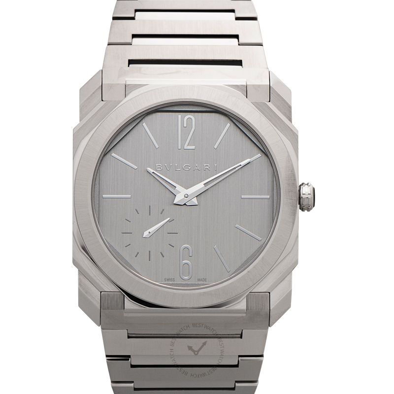 Octo Finissimo Automatic Grey Dial Men's Watch