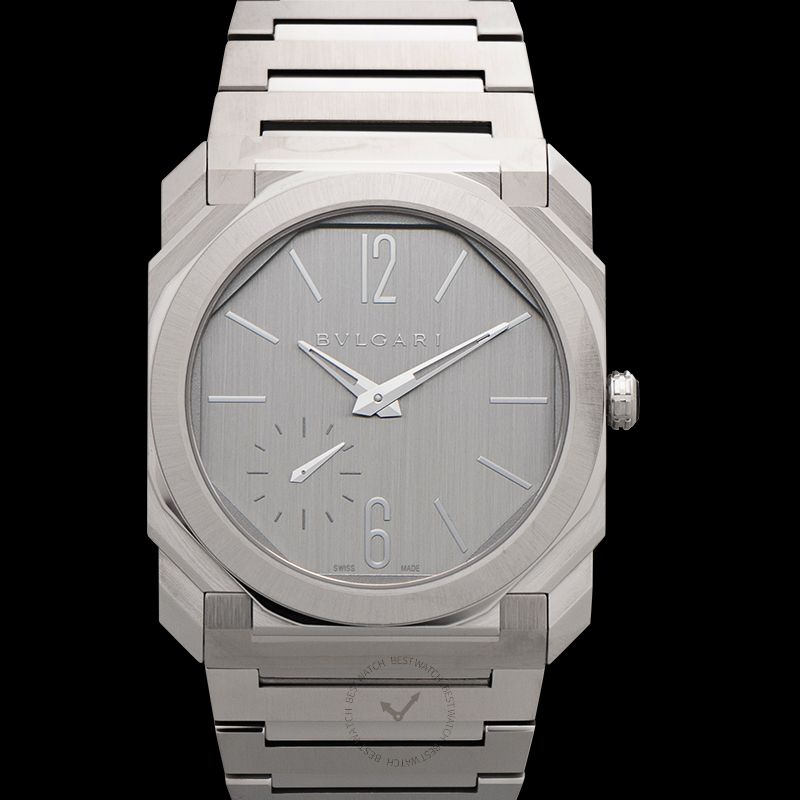 Octo Finissimo Automatic Grey Dial Men's Watch