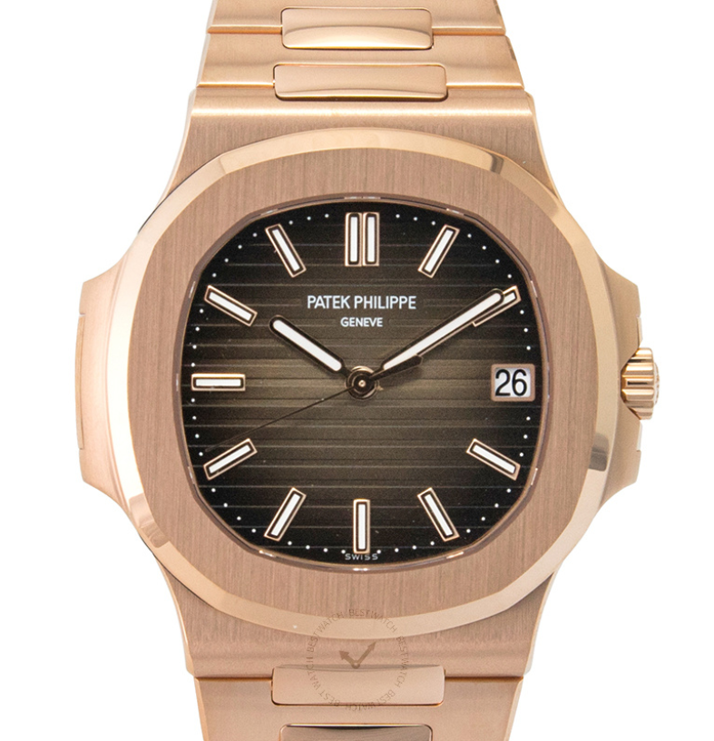 Patek Philippe Nautilus Brown Dial Men's Watch