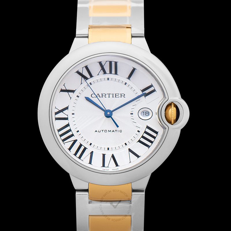 Ballon Bleu de Cartier 42 mm Automatic Silver Dial Stainless Steel Men's Watch