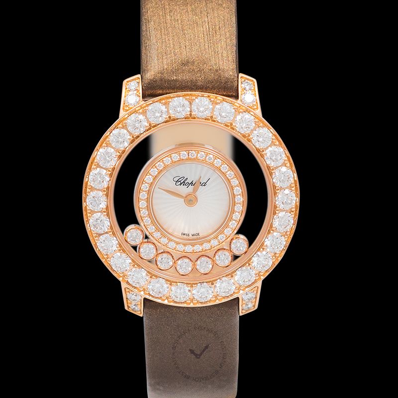 Happy Diamonds Quartz Mother Of Pearl Dial Diamonds Ladies Watch