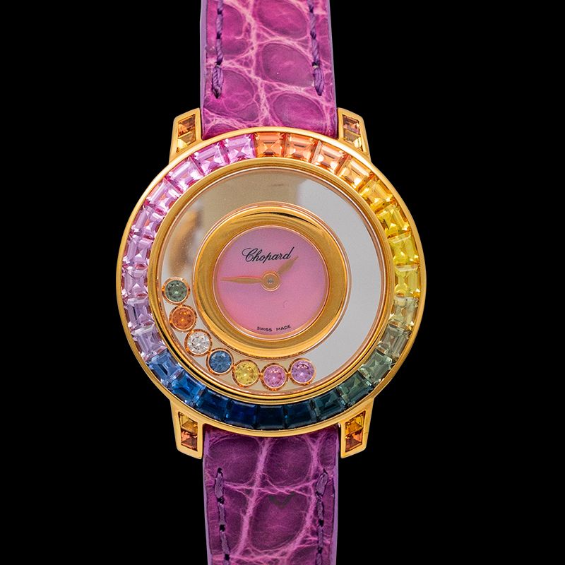 Happy Diamonds Mother Of Pearl Dial Ladies Watch