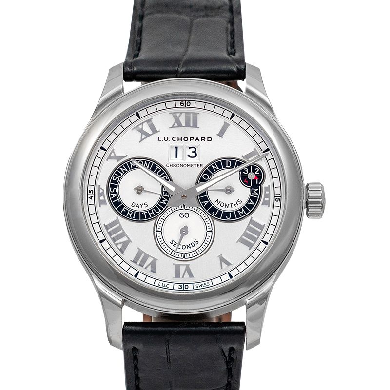 L.U.C. Perpetual Twin Automatic Silver Dial Men's Watch