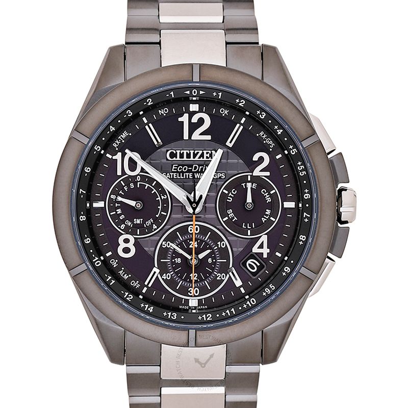 Attesa Eco-Drive GPS Satellite Waves