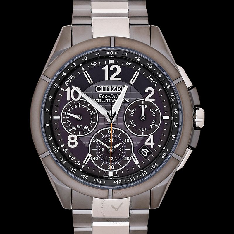 Attesa Eco-Drive GPS Satellite Waves