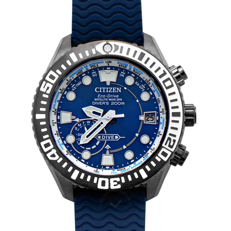 Promaster Marine Eco-Drive Blue Dial Titanium Men's Watch