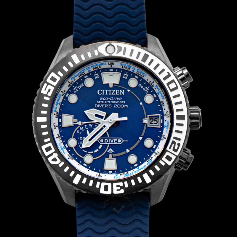 Promaster Marine Eco-Drive Blue Dial Titanium Men's Watch