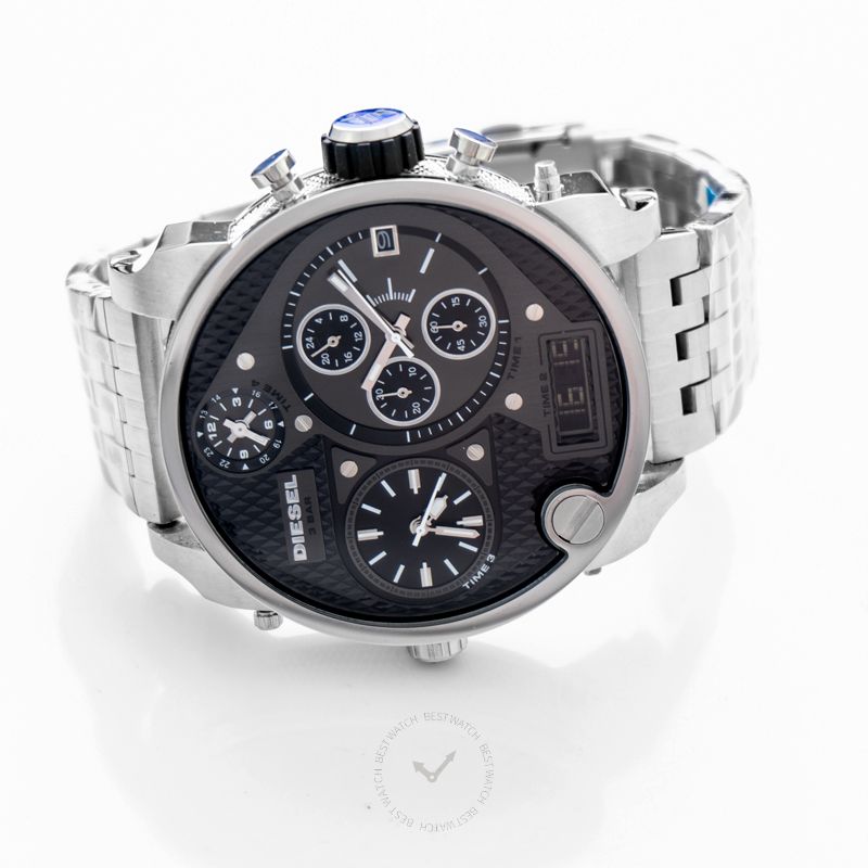 SBA Chronograph Analog Digital Dial Stainless Steel Men's Watch