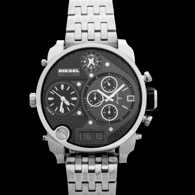 SBA Chronograph Analog Digital Dial Stainless Steel Men's Watch