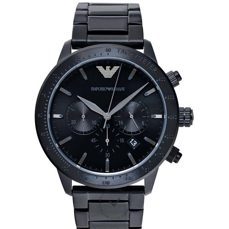 Emporio Armani Analog Black Dial Men's Watch 43mm