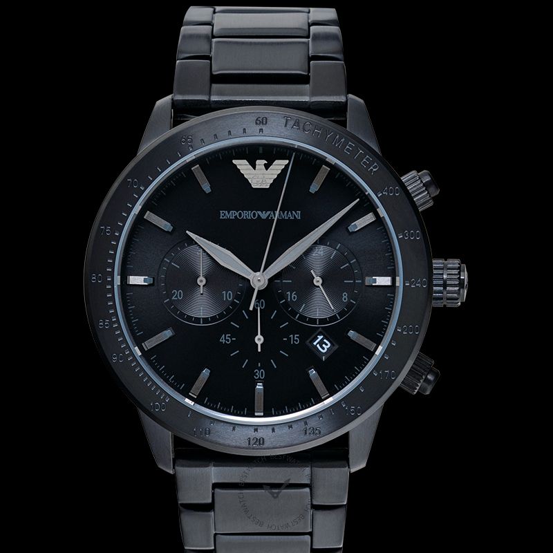 Emporio Armani Analog Black Dial Men's Watch 43mm