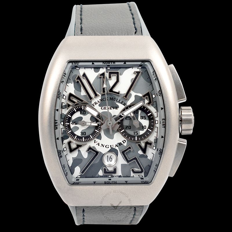 Franck Muller Vanguard Chronograph Automatic Grey Dial Men's Watch