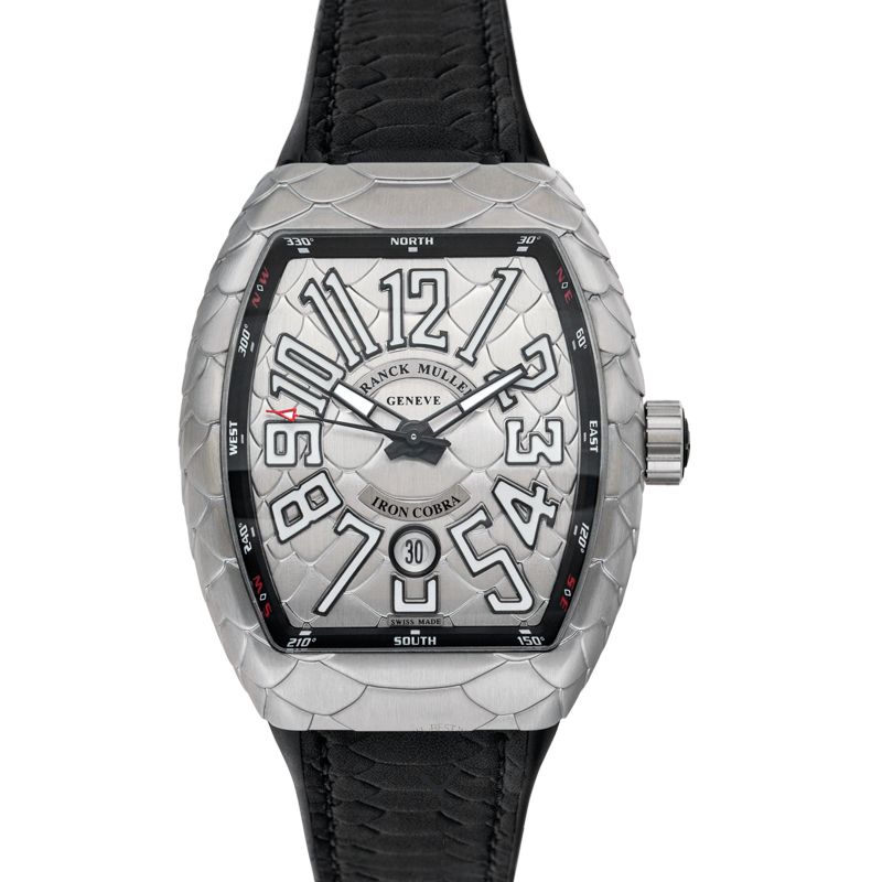 Franck Muller Vanguard Iron Cobra Stainless Steel Men's Watch