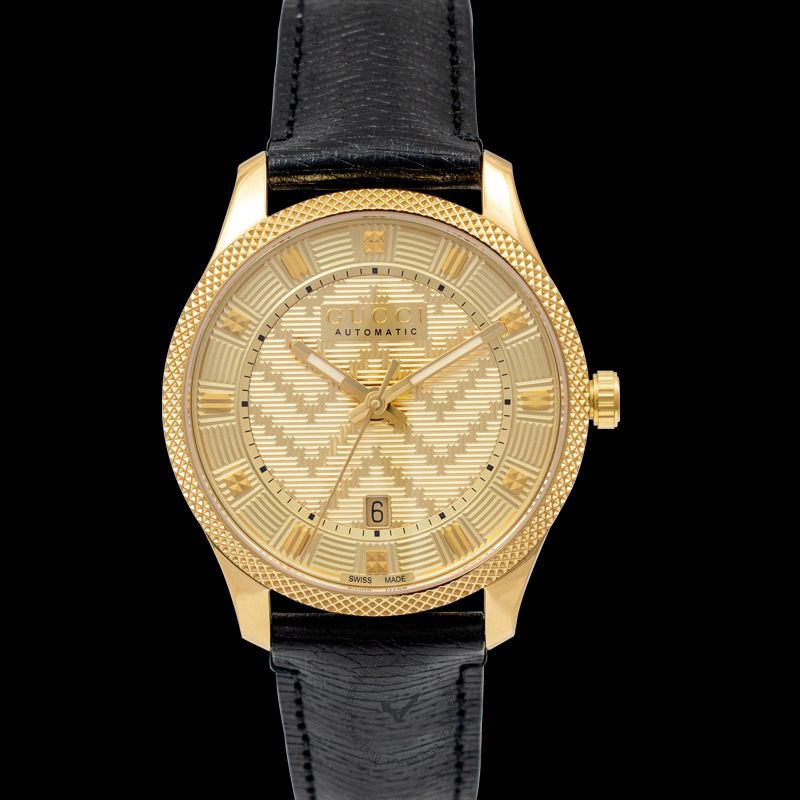 Gucci Eryx Watch 40mm Automatic Gold Dial Men s Watch