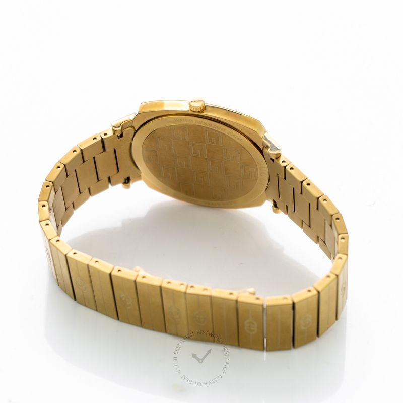 Gucci Grip Quartz Gold-Tone Dial Unisex Watch