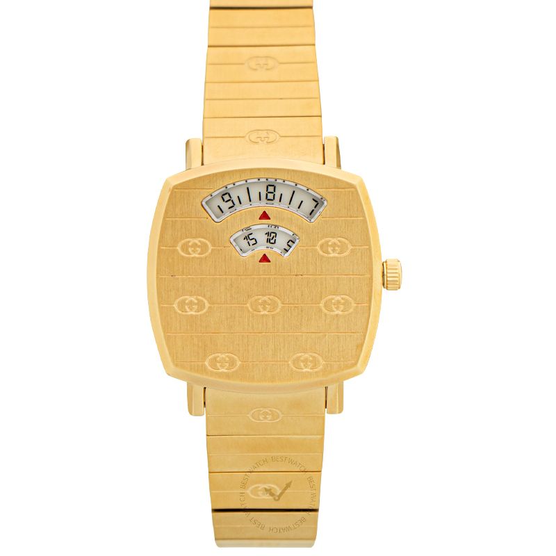 Gucci Grip Gold PVD Watch 27MM