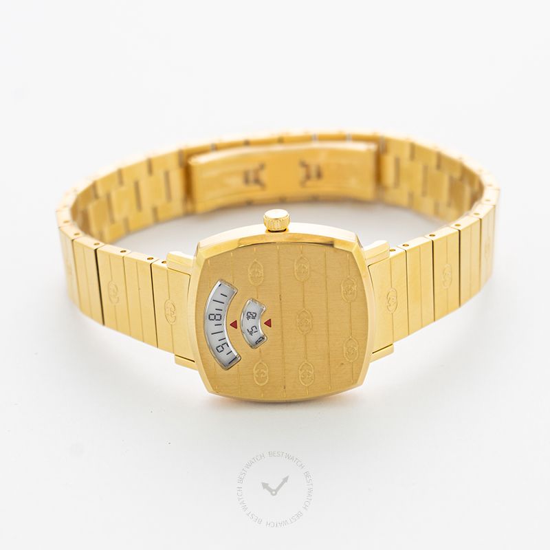 Gucci Grip Gold PVD Watch 27MM