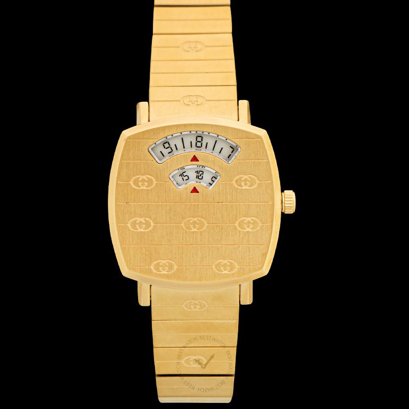 Gucci Grip Gold PVD Watch 27MM