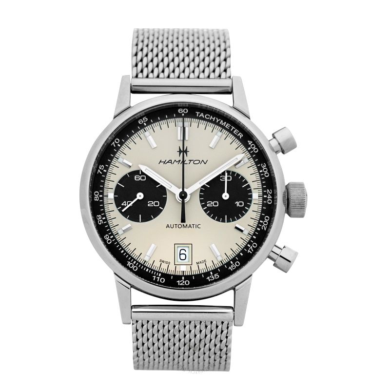 Hamilton Khaki American Classic Automatic White Dial Stainless Steel Men's Watch