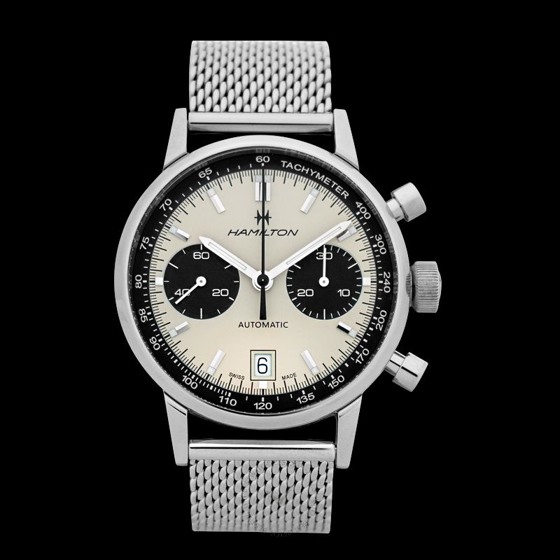 Hamilton Khaki American Classic Automatic White Dial Stainless Steel Men's Watch