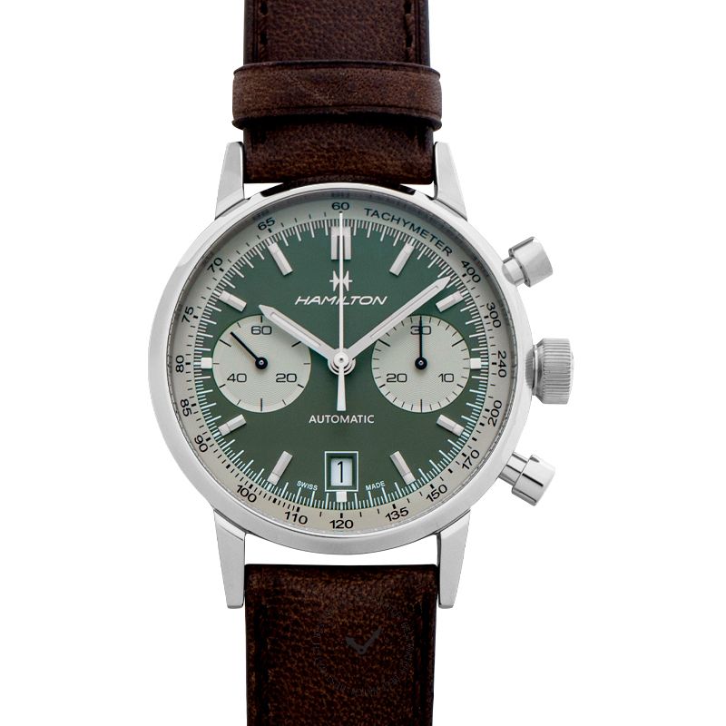 Hamilton American Classic Automatic Green Dial Stainless Steel Men's Watch