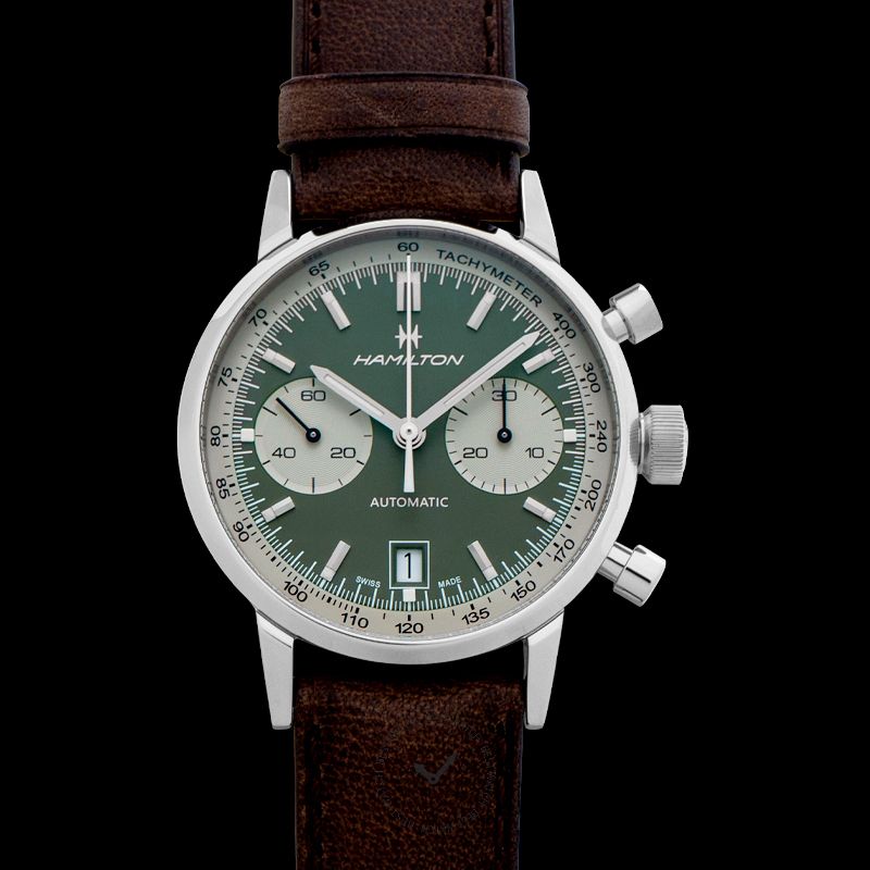 Hamilton American Classic Automatic Green Dial Stainless Steel Men's Watch