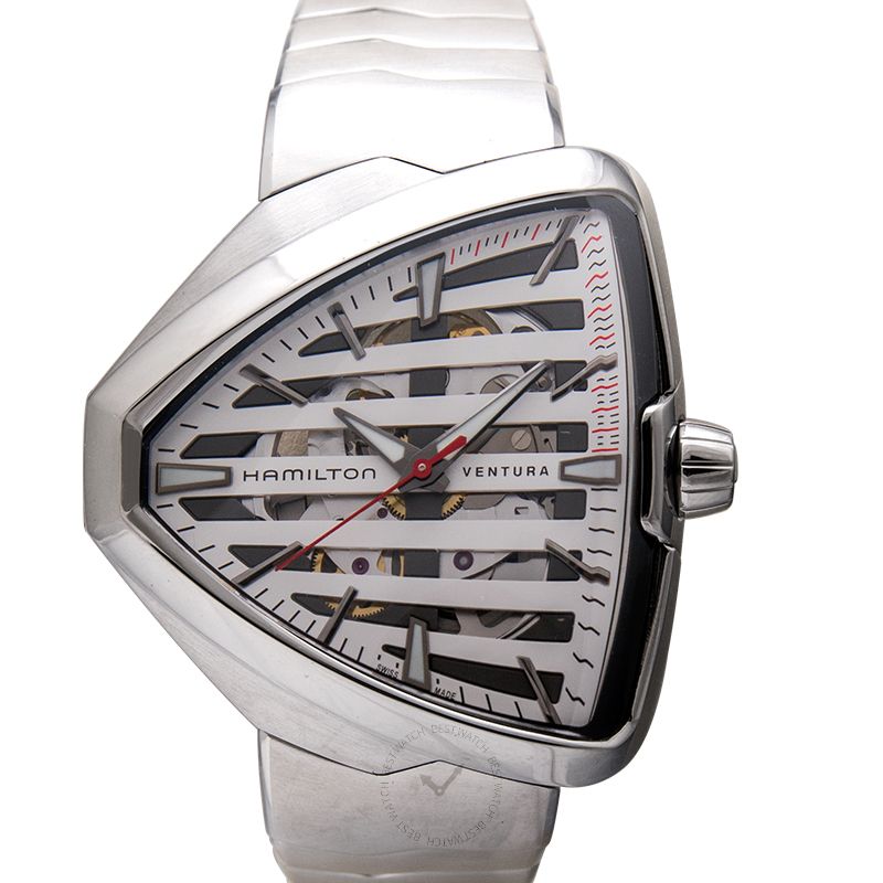 Hamilton Ventura Automatic Skeleton Dial Stainless Steel Men's Watch