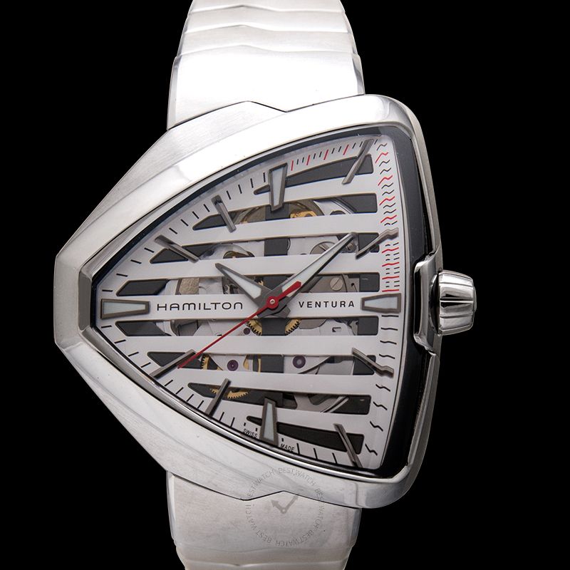 Hamilton Ventura Automatic Skeleton Dial Stainless Steel Men's Watch