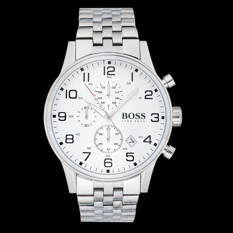 Hugo Boss Classic Quartz White Dial Men's Watch