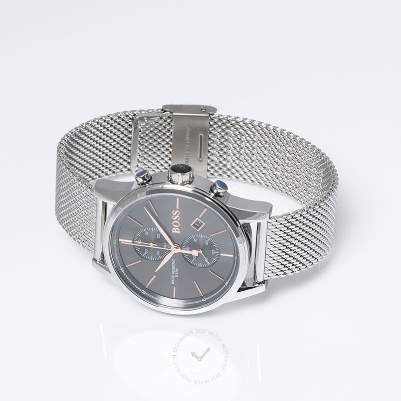 Hugo Boss Quartz Grey Dial Men's Watch