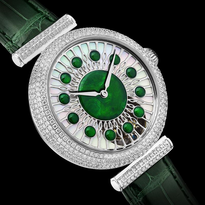 Memorigin Jadeite Peacock Tourbillon ST2019