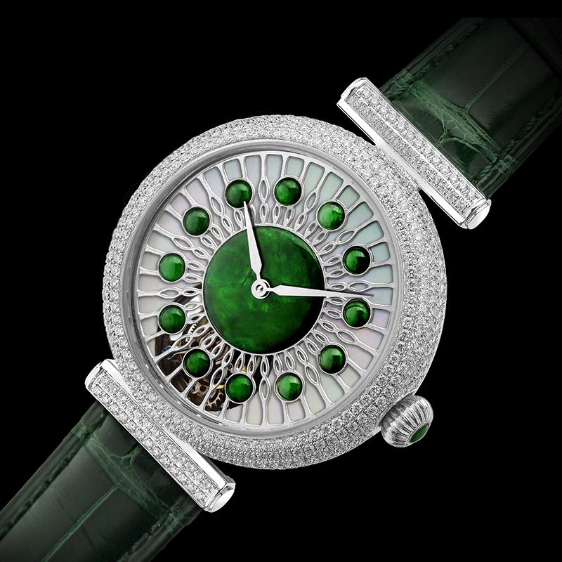 Memorigin Jadeite Peacock Tourbillon ST2019