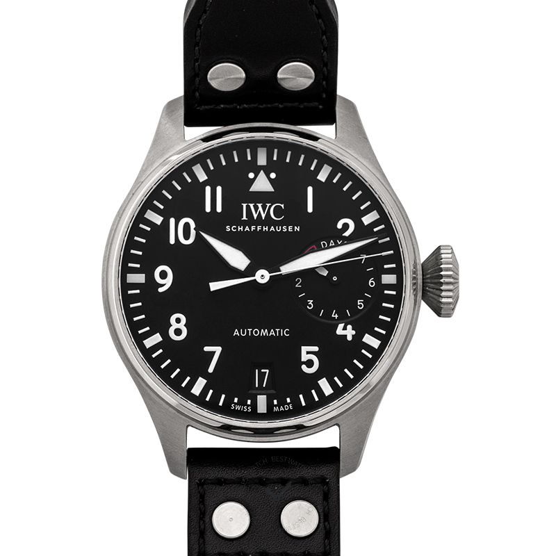 Big Pilot's Watch Automatic Black Dial Men's Watch